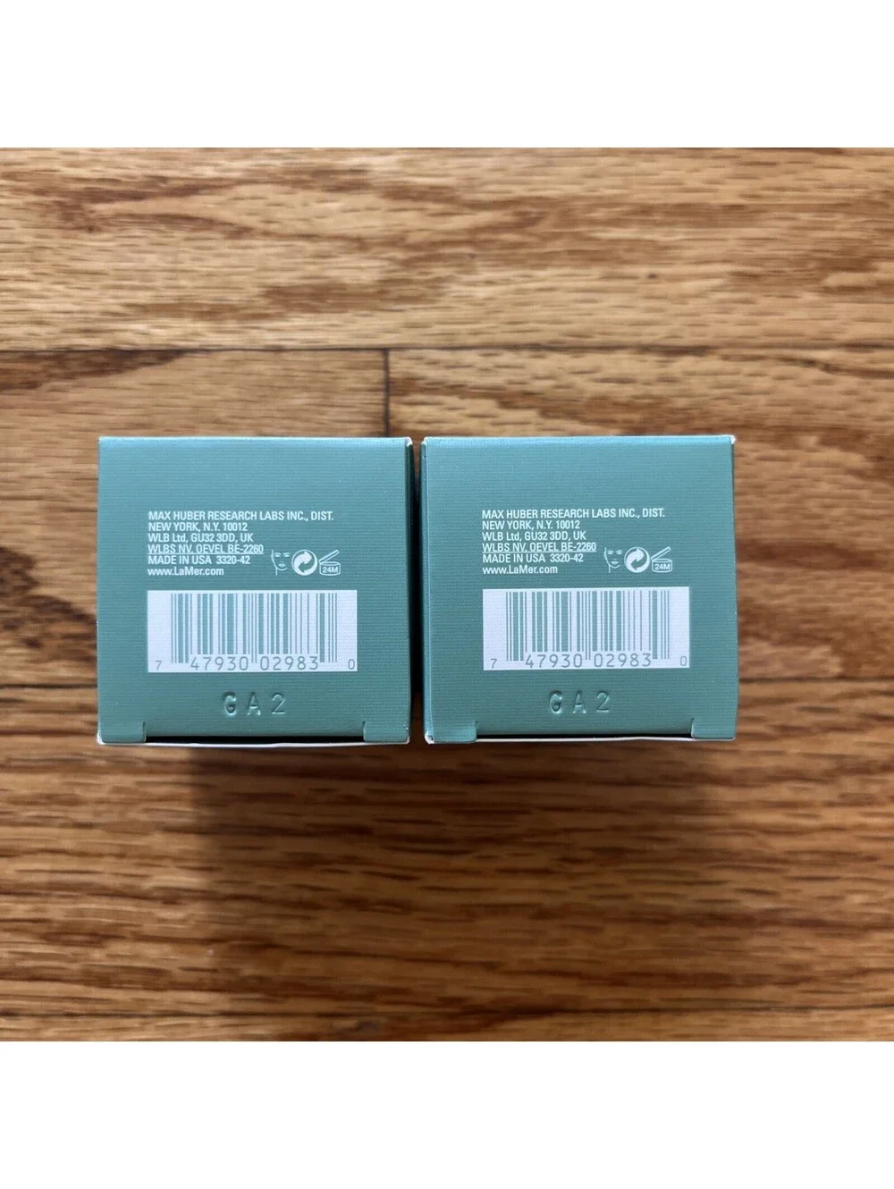 2x Creme de La Mer Moisturizing Cream 0.24oz Deluxe Sample Size